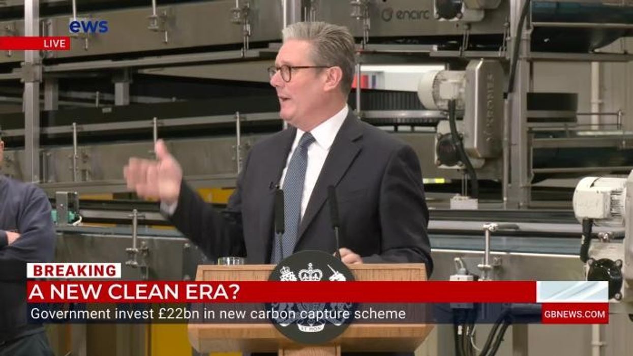 WATCH IN FULL: Keir Starmer announces £22 Billion to be spent on Carbon Capture Scheme