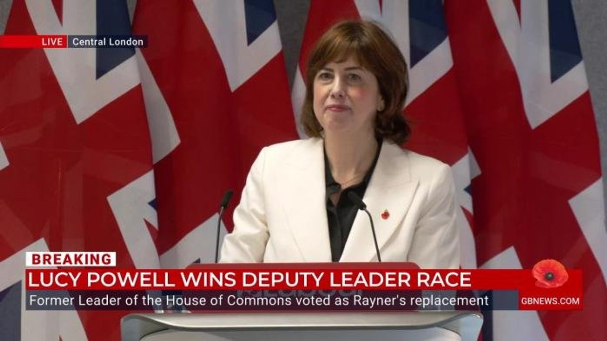 Lucy Powell wins race to succeed Angela Rayner as deputy Labour leader in blow to Keir Starmer