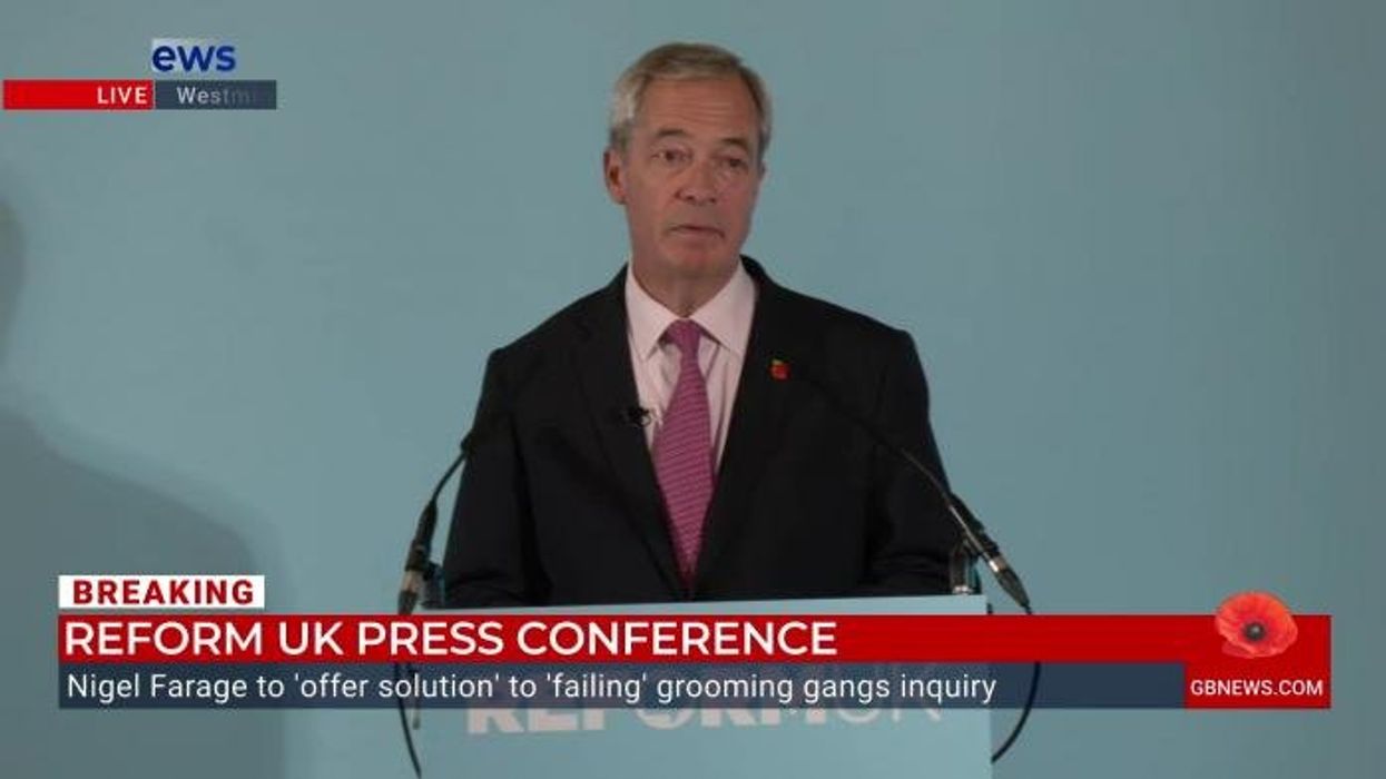 'Toxic discourse!’ Speaker calls for urgent action to end political abuse just hours after vandals wrote ‘f**k off home’ on Reform UK office