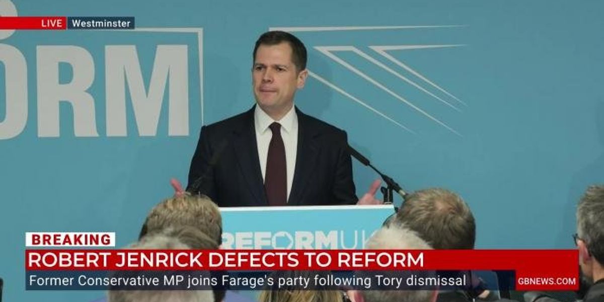 Robert Jenrick declares the Tories ‘won’t change’ as he defects to Reform UK Robert Jenrick declares the Tories ‘won’t change’ as he defects to Reform UK