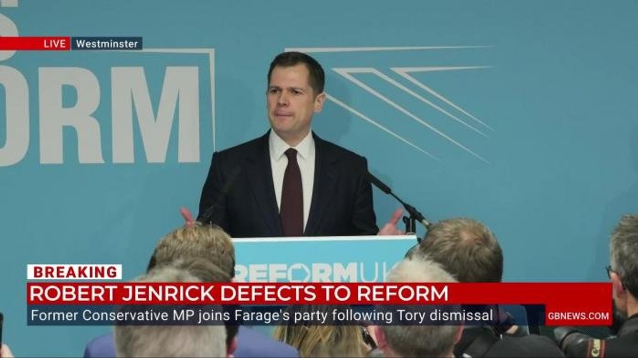 WATCH IN FULL: Robert Jenrick declares the Tories 'won't change' as he defects to Reform UK