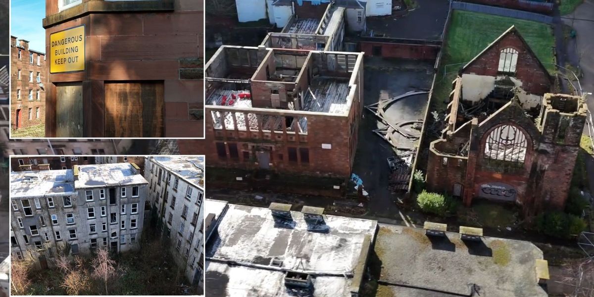 NextImg:See inside 'Scotland's Chernobyl' as infamous ghost town estate left to decay