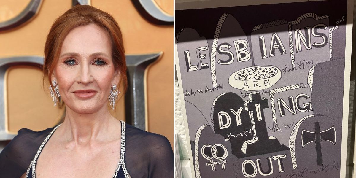 NextImg:JK Rowling lashes out at a feminist library over 'trans-zine' celebrating 'the death of lesbians'
