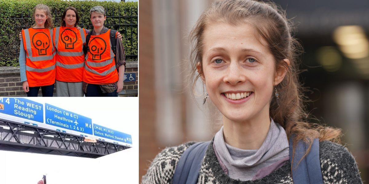 NextImg:Just Stop Oil protester facing jail for chaos at Heathrow Airport vows she would do it AGAIN