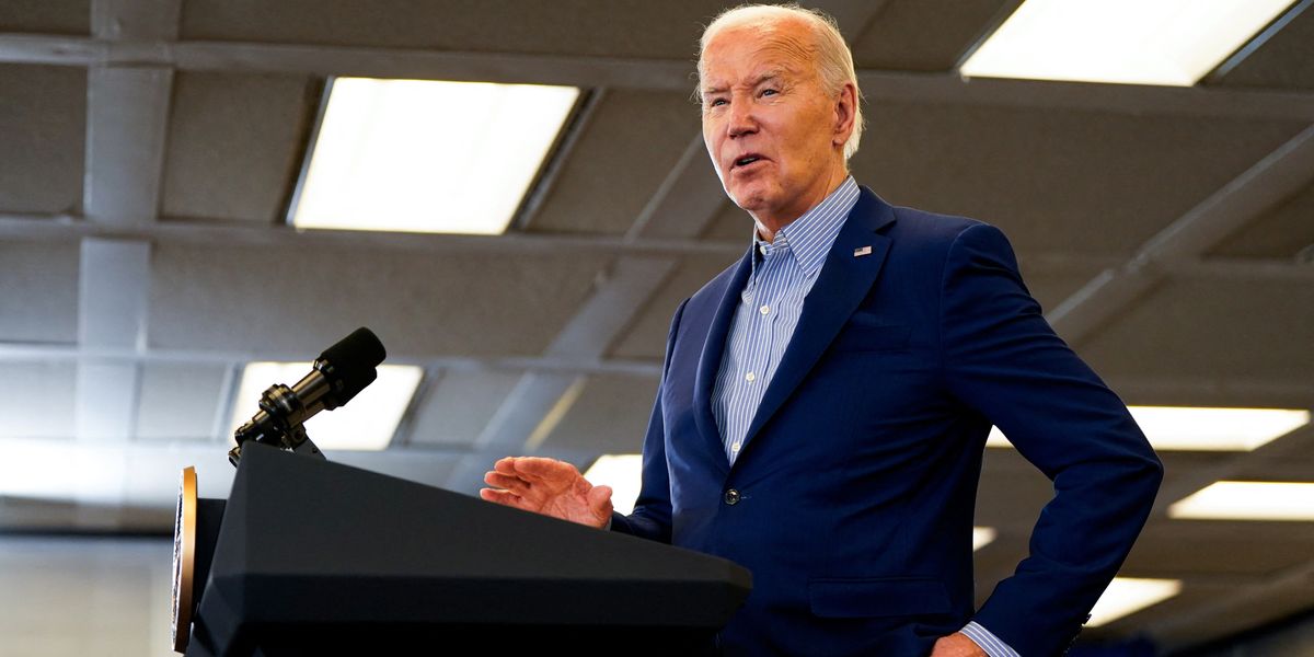 NextImg:Joe Biden in awkward gaffe as he says he told Israel not to attack Israel