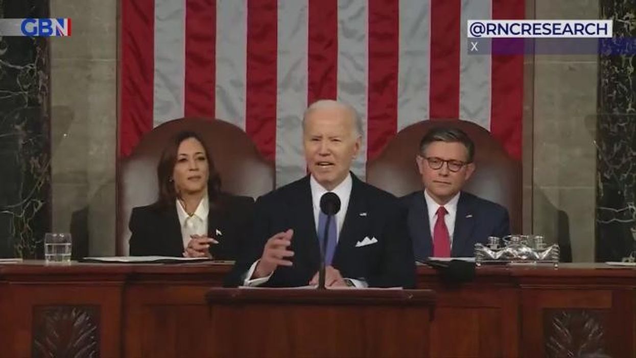 Joe Biden in gaffe during State of the Union as he awkwardly invites Americans to Russia