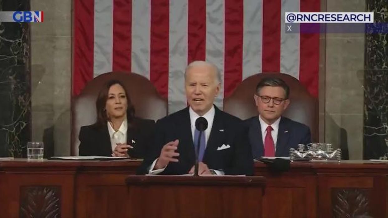 Joe Biden in gaffe during State of the Union as he awkwardly invites Americans to Russia