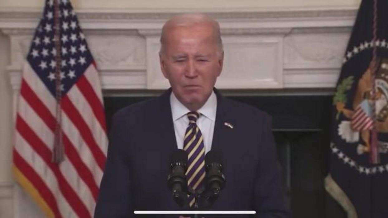 Joe Biden in new toe-curling gaffe as President stumbles through speech and appears to forget Hamas