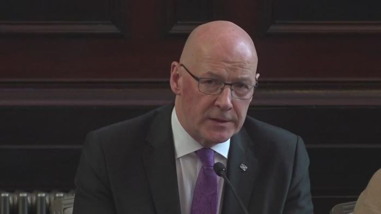 'Democracy deniers!' John Swinney's anti-Reform summit rocked by protesters as SNP accused of being 'scared' of Nigel Farage