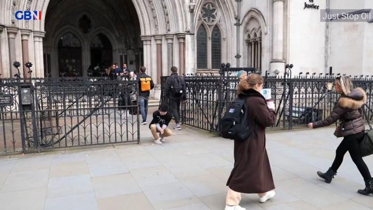 Just Stop Oil activists glue themselves to court gates instead of attending own trial