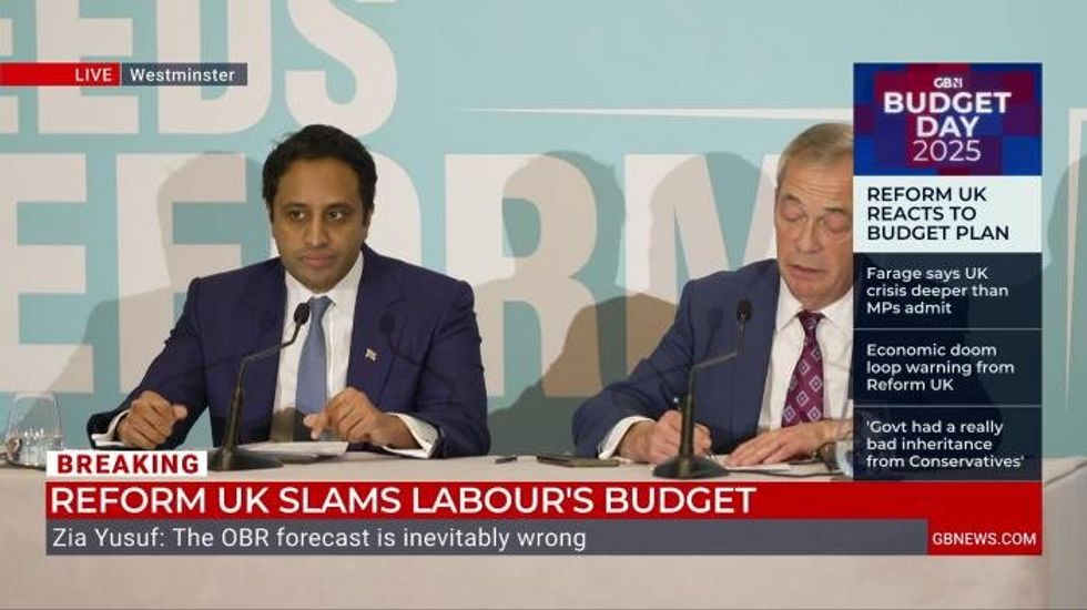 'Nonsense!' Watch moment Nigel Farage slaps down Keir Starmer's demand for investigation into Reform-Russia links