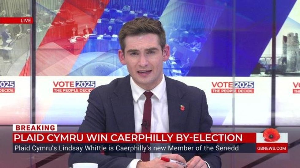 Plaid's Lindsay Whittle is 'BANNED from speaking to GB News' - despite thanking People's Channel for asking about late friend Hefin David