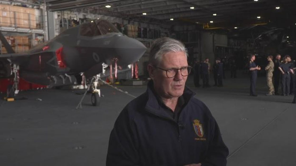 UK 'demonstrates Britain's military power' as Carrier Strike Group sends 'powerful message'