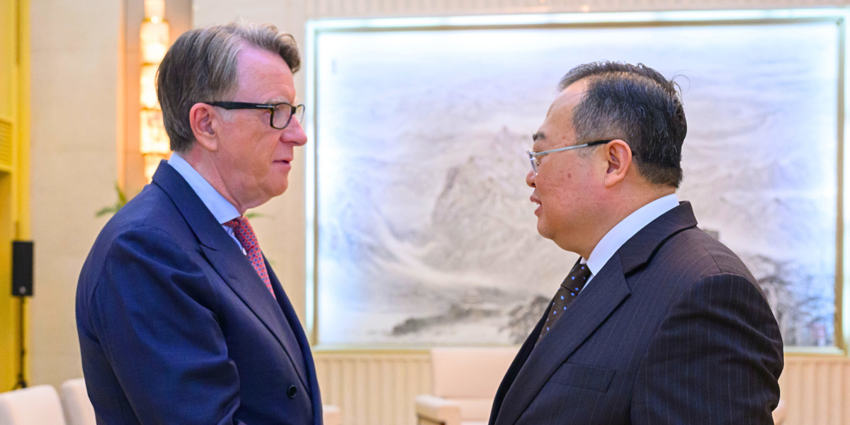 NextImg:Lord Mandelson met Chinese official in charge of 'targeting people viewed as threats to regime'
