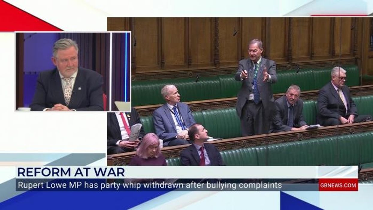 WATCH: Labour MP Barry Gardiner revels in Reform UK chaos with smug response to Farage-Lowe fallout