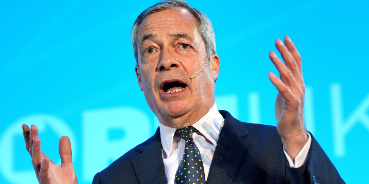 NextImg:Farage fumes at migrant 'betrayal' as new figures show Britain set for 'population explosion'
