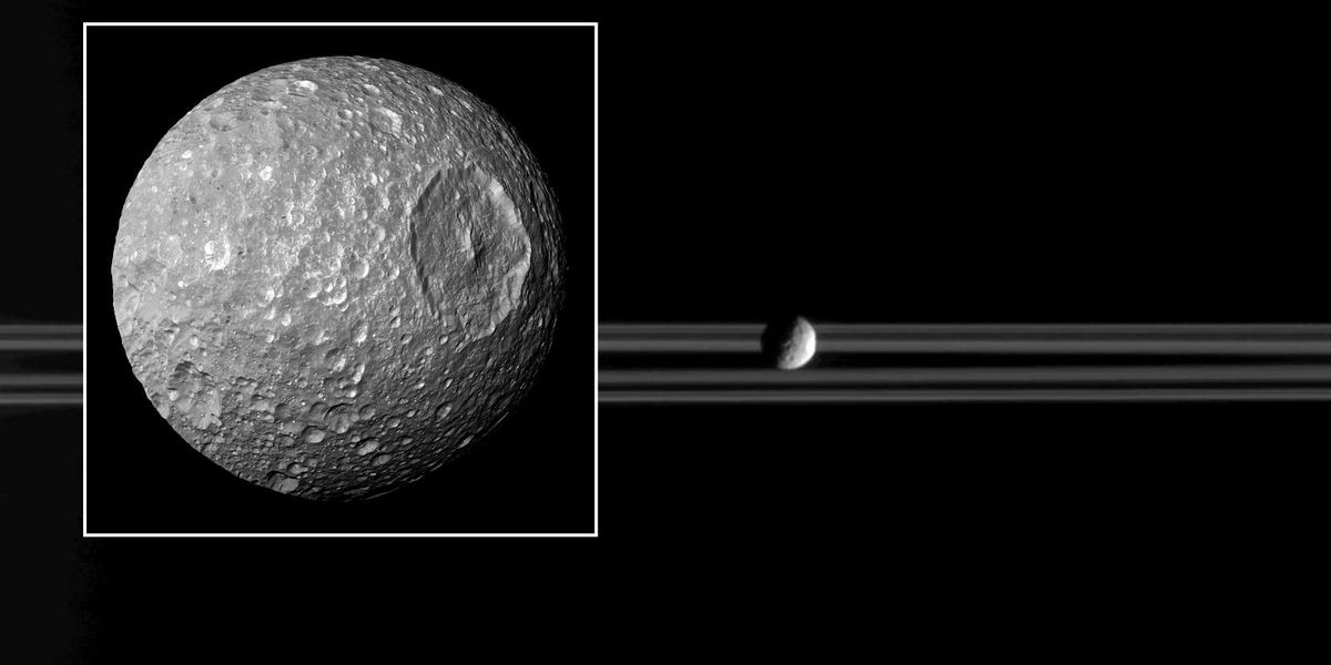 NextImg:Saturn’s ‘Death Star’ moon has a warm, hidden ocean that could support life