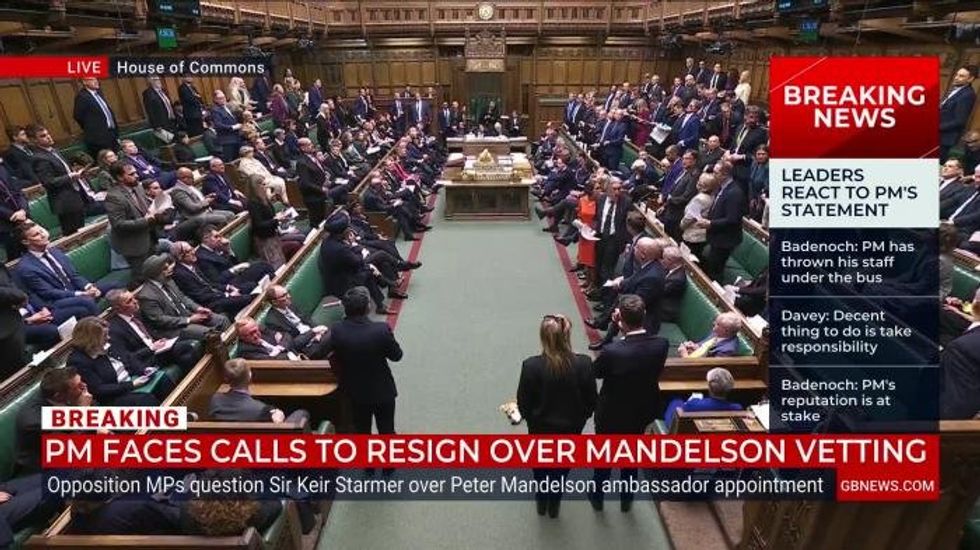 Lee Anderson kicked out of Commons after accusing PM of 'lying' about Lord Mandelson