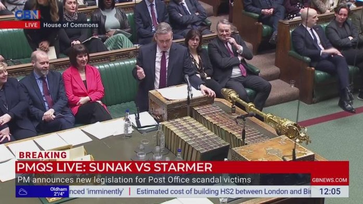 Lindsay Hoyle red-faced after HUGE gaffe during stormy PMQs