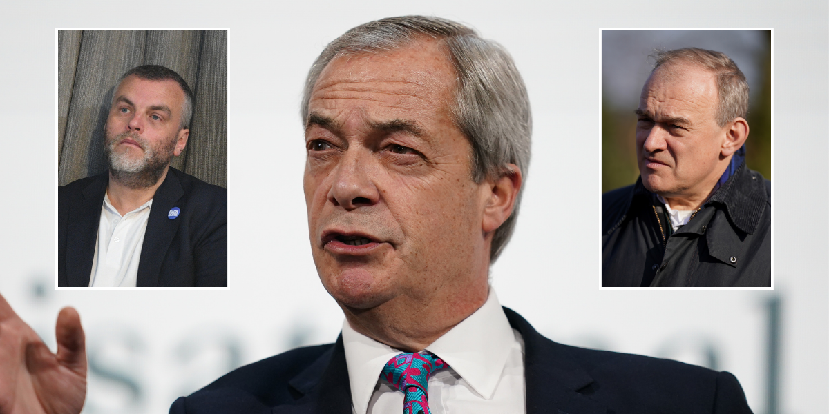 NextImg:Farage branded ‘plastic patriot’ over Ukraine 'silence' as Tory defector twists knife
