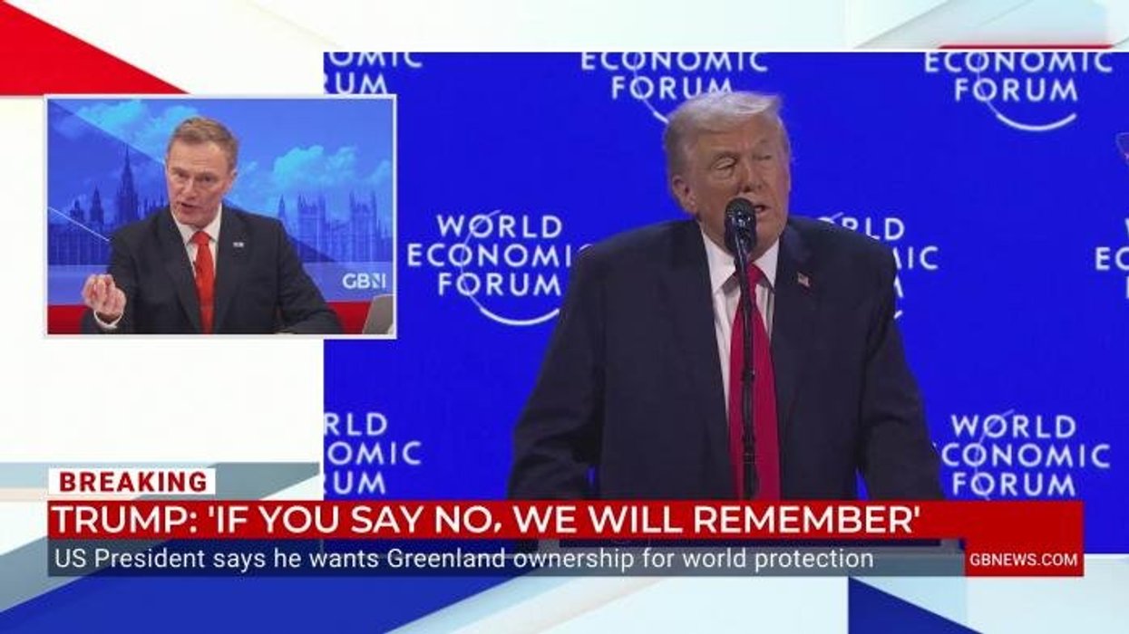 WATCH: Lord Hannan clashes with Bev Turner as she says 'thank you Donald Trump'