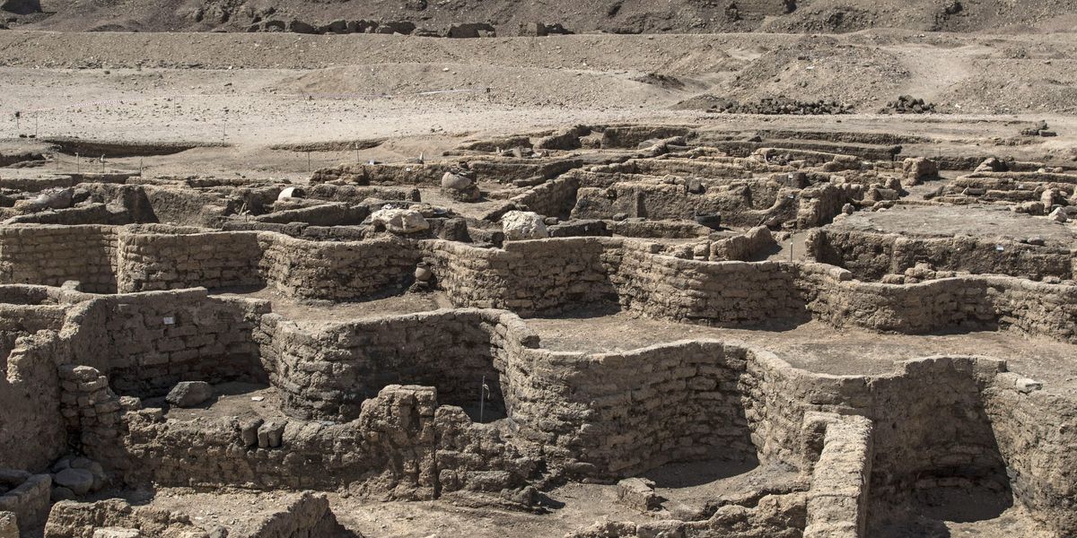 NextImg:Archaeology breakthrough as 'Lost City of Gold' found in Egypt after 3,000 years