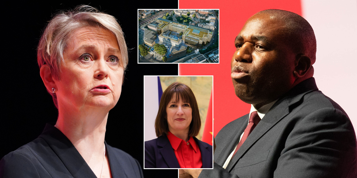 NextImg:Lammy and Cooper yield to China as they give conditional green light over 'super-embassy' just days after Reeves returns from Beijing