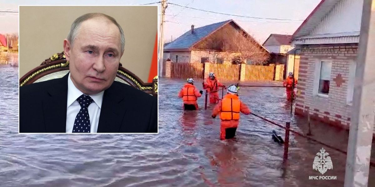 NextImg:Putin demands crackdown on 'lawlessness' after severe floods 'spark looting'