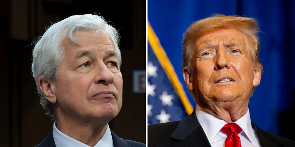 NextImg:'I don't think Trump was wrong': JP Morgan CEO slams Biden's campaign for 'negative talk'