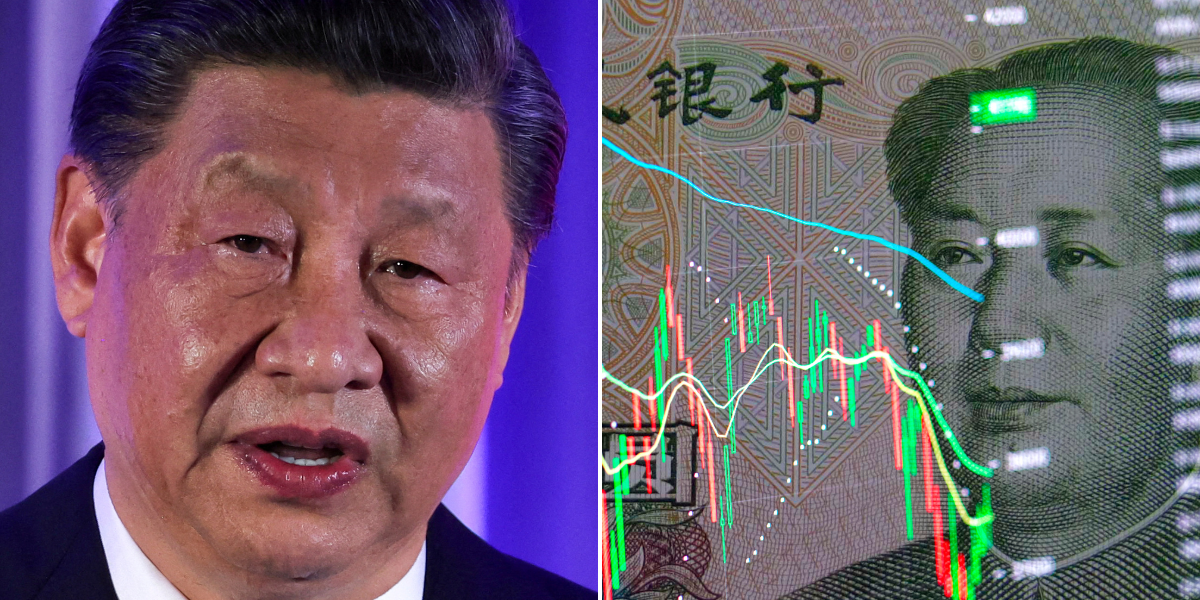 NextImg:China launches desperate attempt to save economy with £220billion project