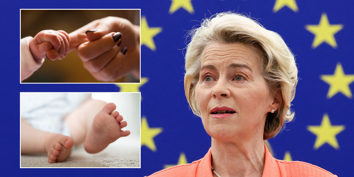 NextImg:EU birth rate falls to its lowest in over 60 years as Western world wrestles with record slump
