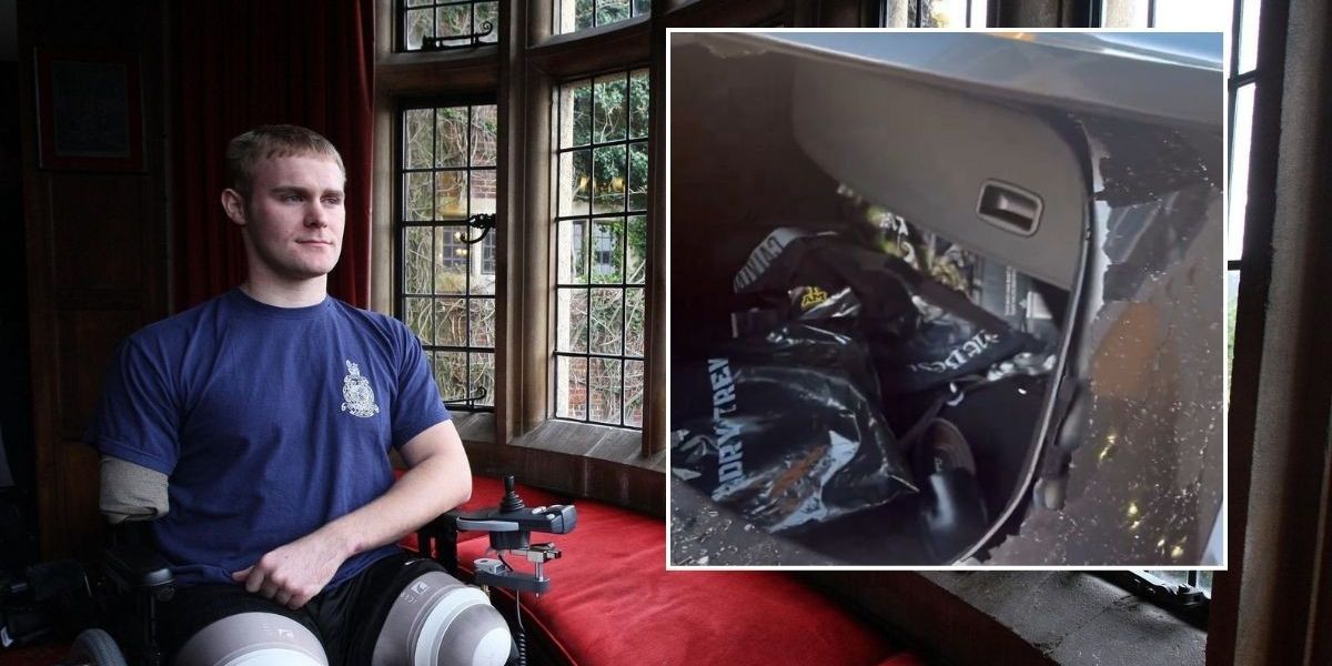 NextImg:Disabled army veteran has prosthetic legs stolen from car - 'Shameful!'