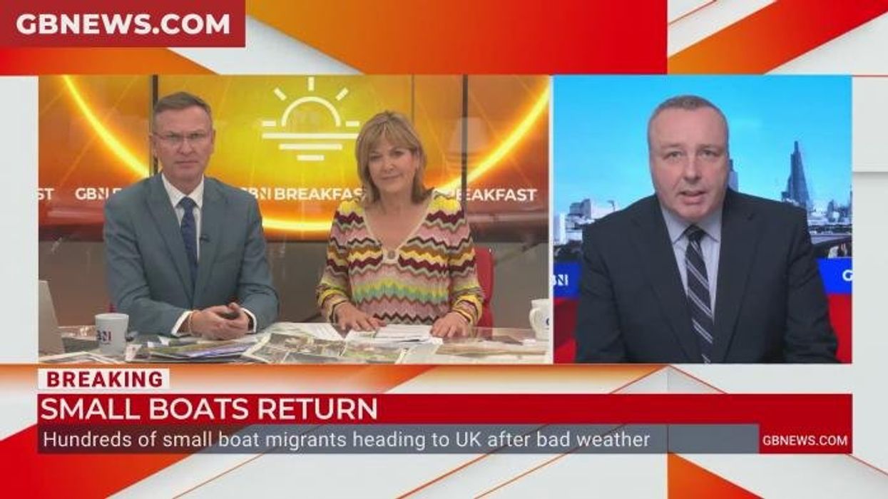 Channel calm shattered as HUNDREDS of small boat migrants set sail for Britain after 28-day lull