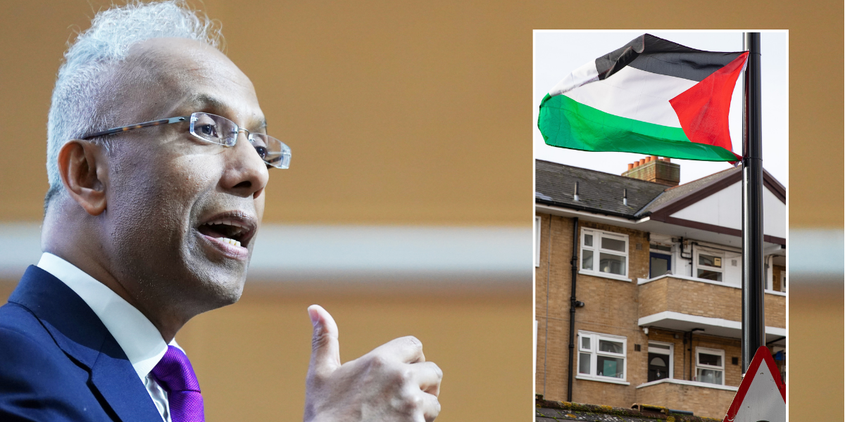 NextImg:Tower Hamlets council to FINALLY remove Palestinian flags from buildings after Jewish residents left distressed