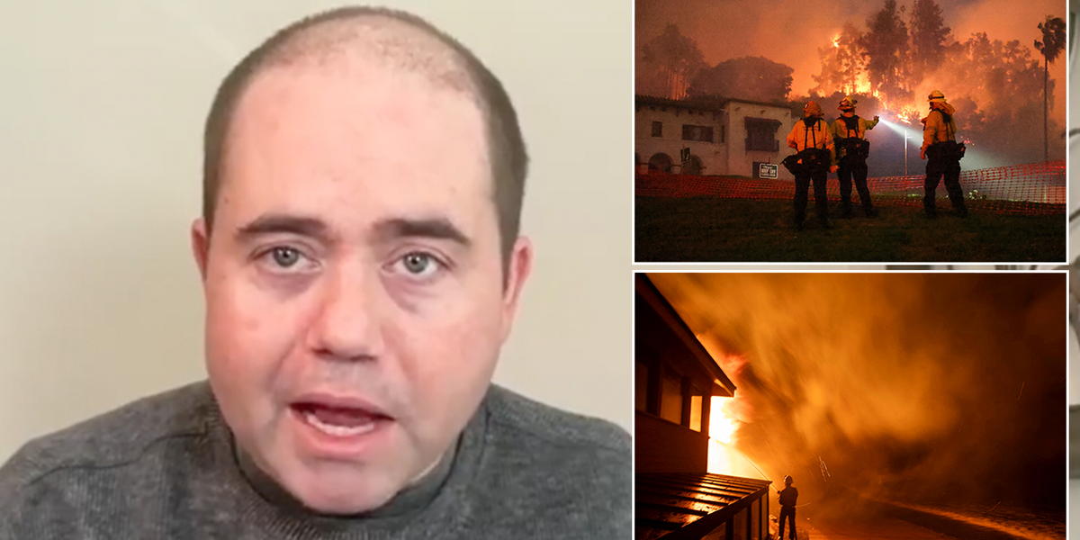 NextImg:California wildfires: ‘Bogus nonsense!’ Reporter blasts climate change shouts and blames Democrats