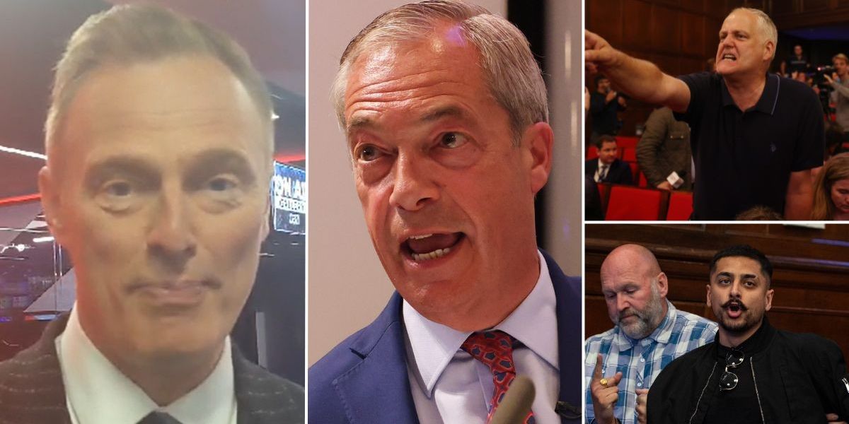 NextImg:'Nigel Farage will lap it all up' - Martin Daubney blasts Reform UK hecklers