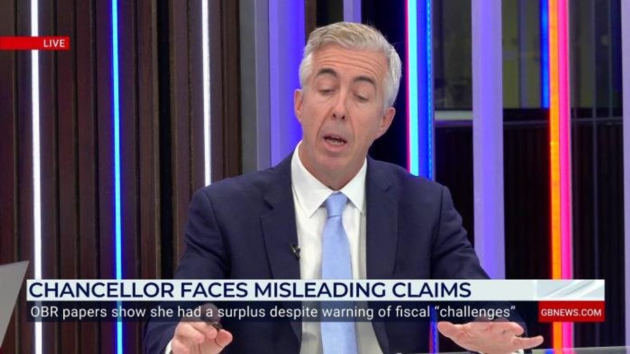 'Let me talk!' Matt Goodwin embroiled in fiery row over claim Rachel Reeves 'misled' public