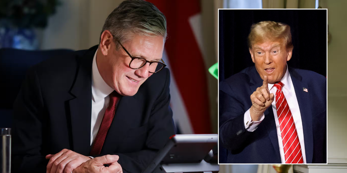 NextImg:Donald Trump FINALLY calls Keir Starmer just days after PM pleaded President to pick up phone