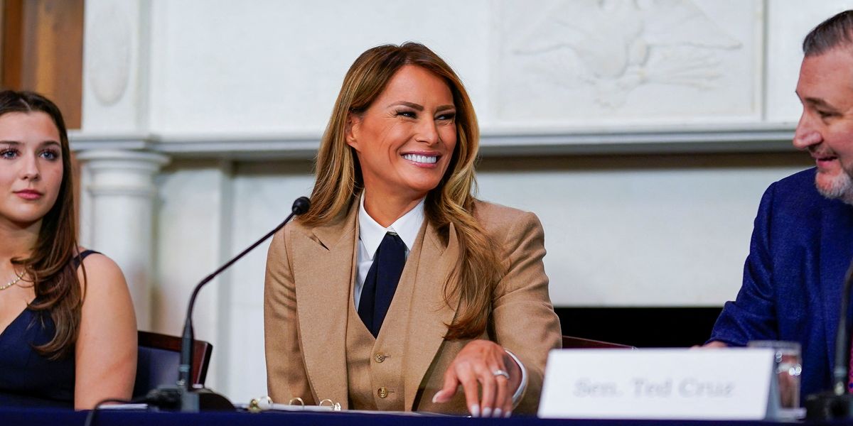 NextImg:Melania Trump sets sights on tackling revenge porn in first act since becoming first lady for the second time