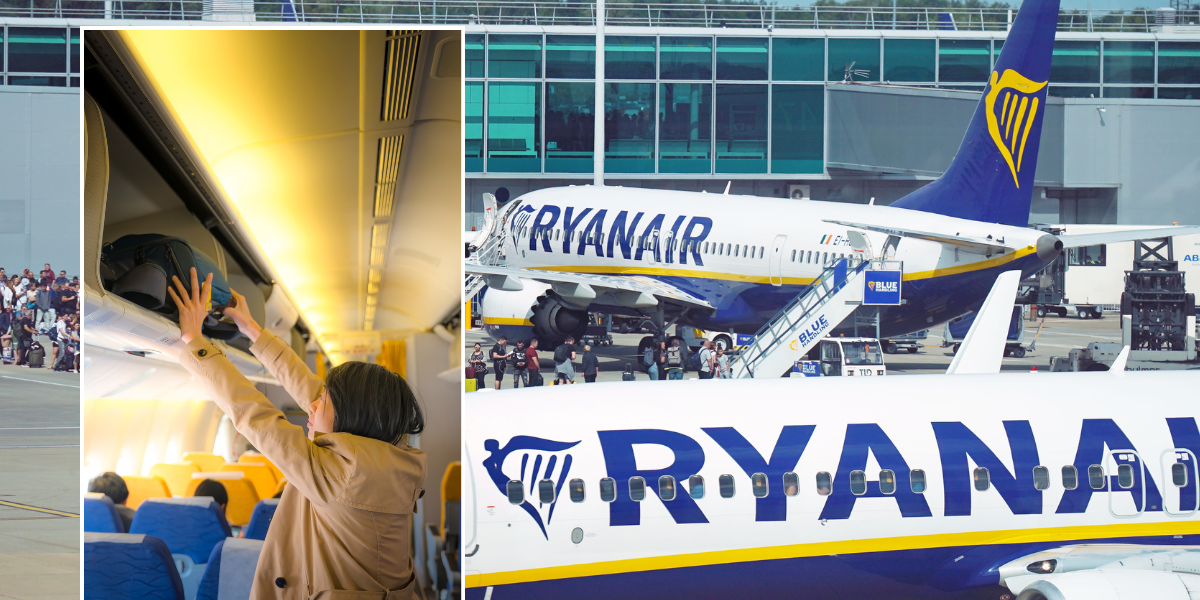 NextImg:Ryanair customer forced to fork out £75 fine because overhead case wasn't 'fit flush'