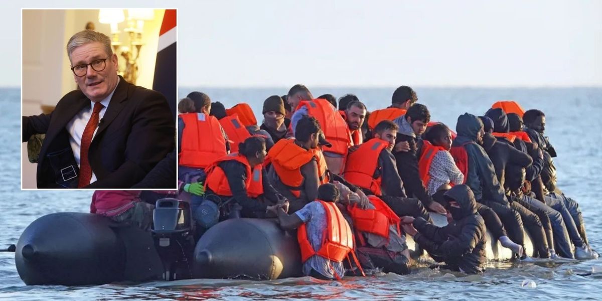NextImg:Channel crossings pass RECORD milestone as more than 20,000 illegal migrants arrive in UK under Starmer