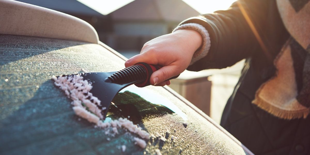 NextImg:Police issue urgent warning after driver has car stolen when defrosting windscreens - 'Easier target!'