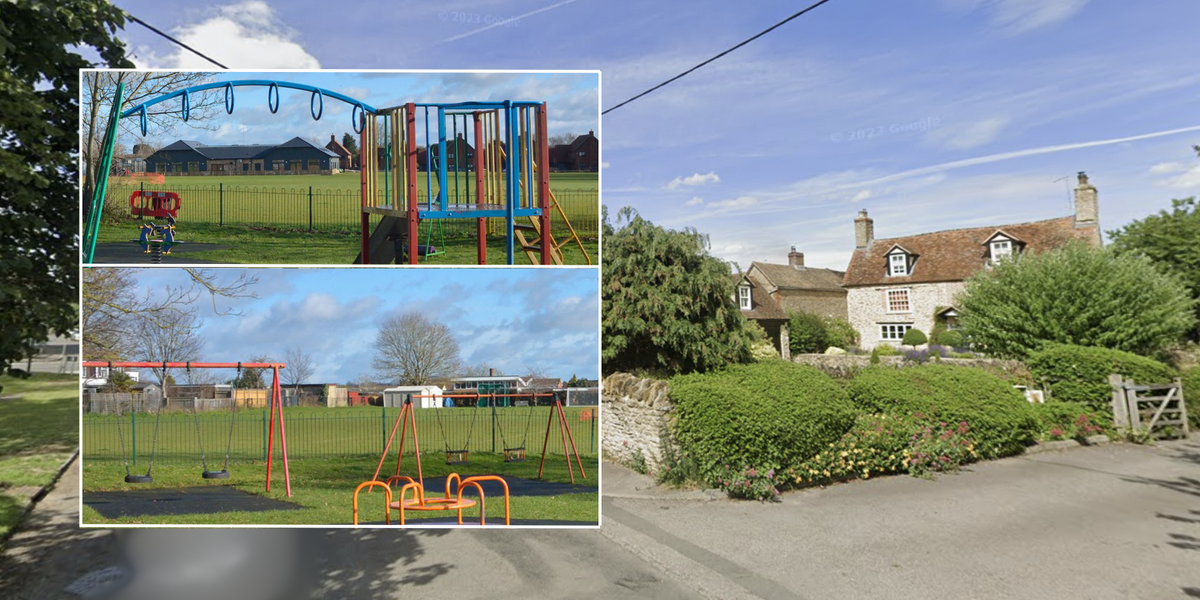 NextImg:'Sick people' glued nails on swings and slides in children's playground leaving locals horrified