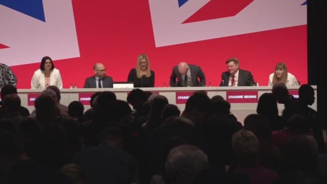WATCH: Moment Angela Rayner and Labour members sing socialist anthem at party's annual conference