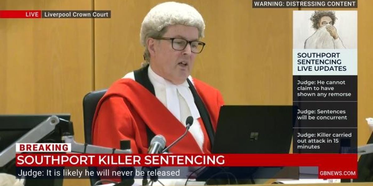 NextImg:WATCH: Moment Axel Rudakubana is sentenced to life in prison with minimum of 52 years