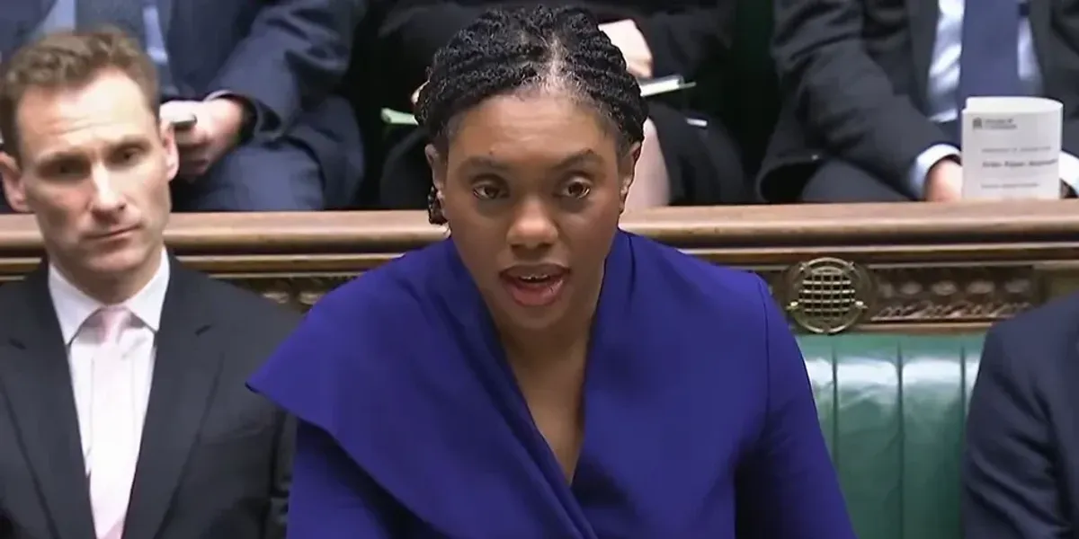 NextImg:Kemi Badenoch 'wastes PMQs AGAIN' after failing to quiz Starmer over Southport murders