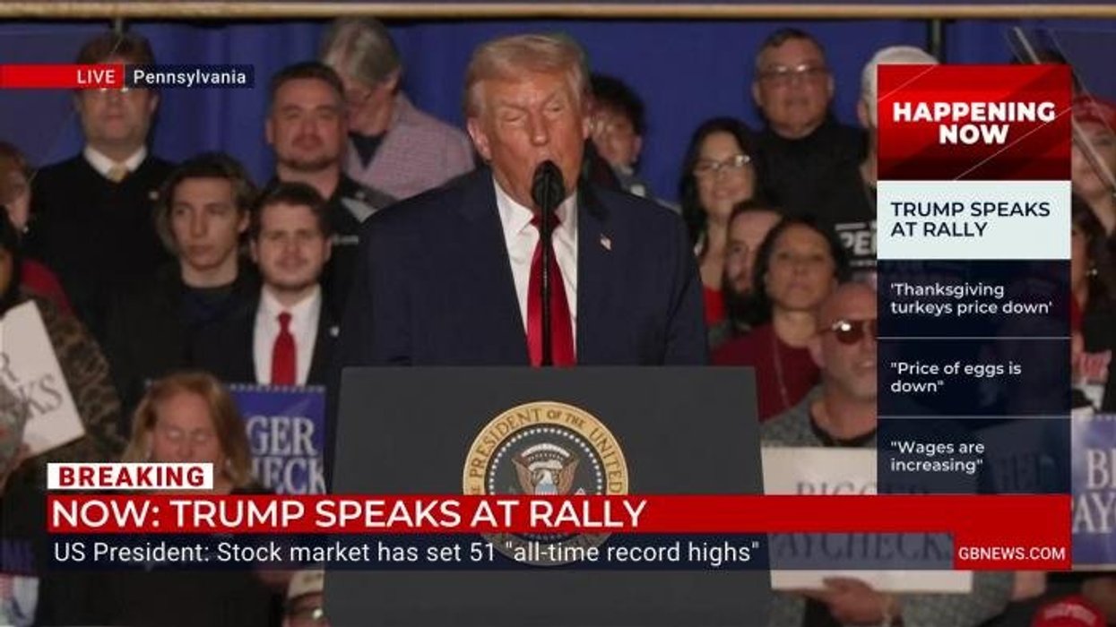 'So, so bad!' Watch moment Donald Trump directly attacks Keir Starmer's Britain at US rally