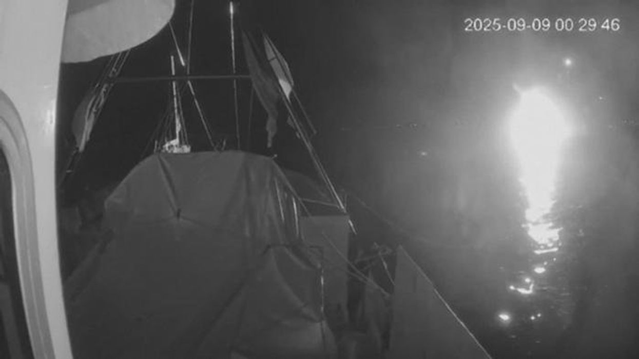 Greta Thunberg's Gaza flotilla ignores 'stop now' plea - with boats now inside 'high-risk zone'