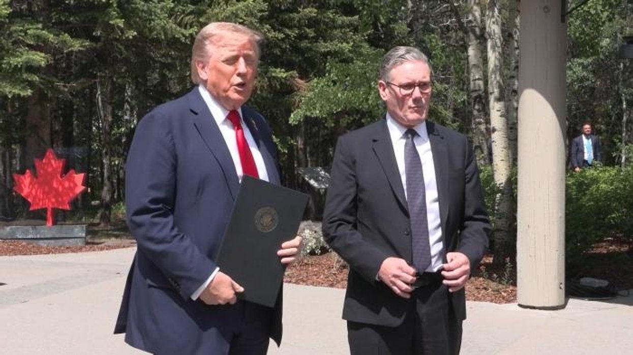 'It's too late now!' Donald Trump slams Keir Starmer in front of G7 leaders in tense Iran row, officials claim