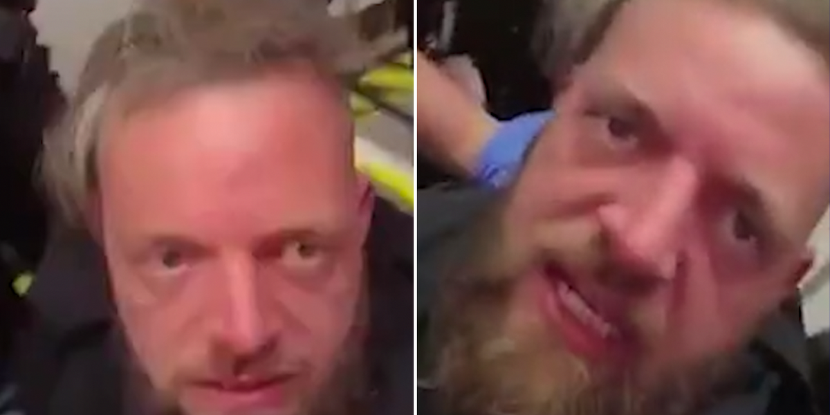 NextImg:Watch moment Jet2 passenger is dragged off flight by cops after whisky-fuelled rampage